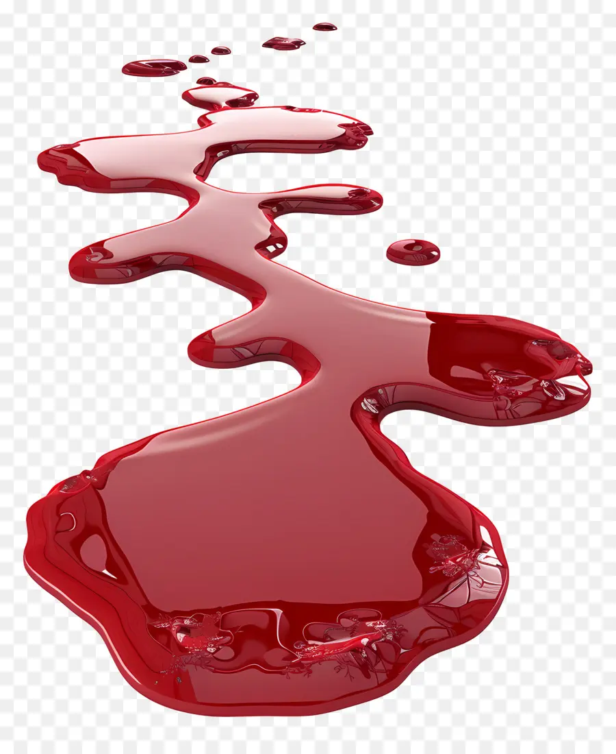 Poça De Sangue，Líquido Vermelho PNG