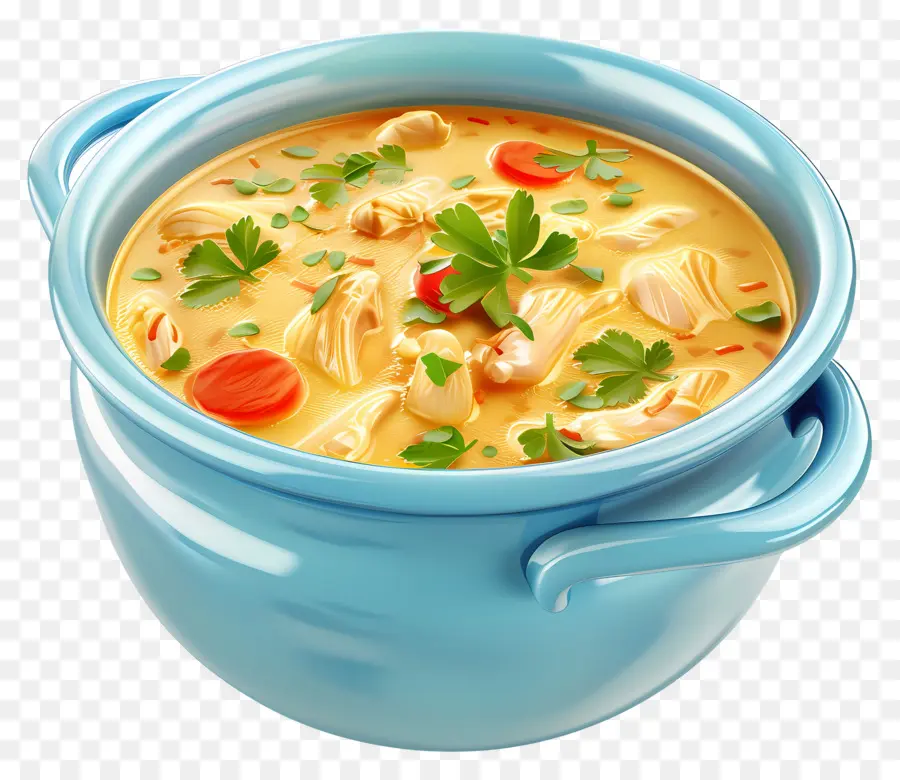 Canja De Galinha，Sopa Na Panela PNG