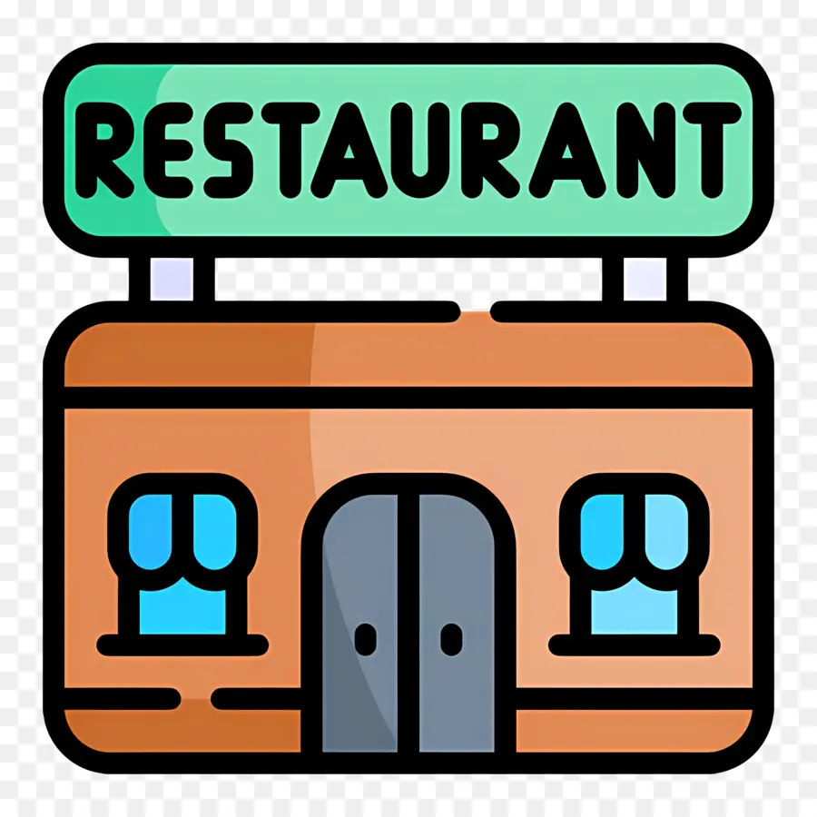 Restaurante，Sinal PNG