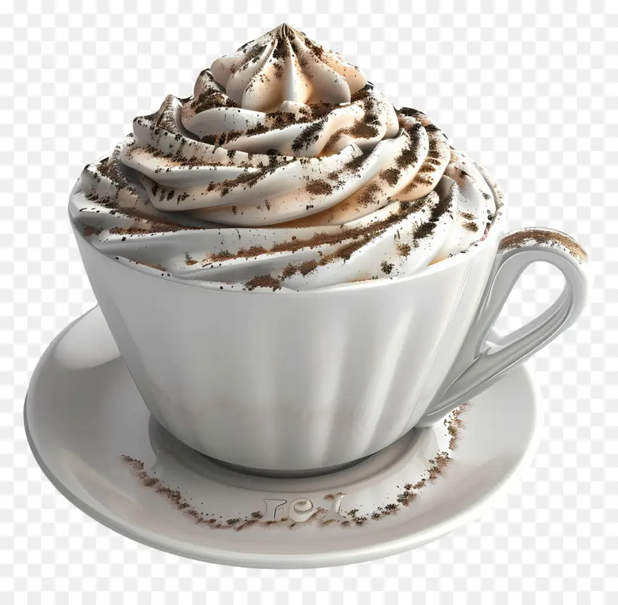 Capuccino，Xícara PNG