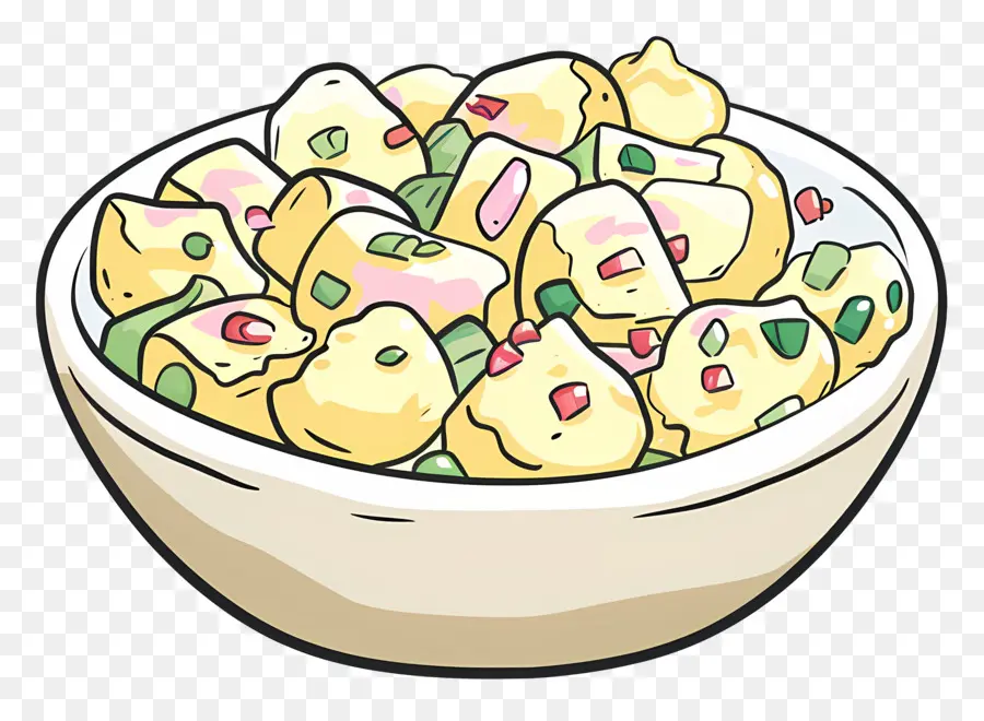 Salada De Batata，Prato PNG