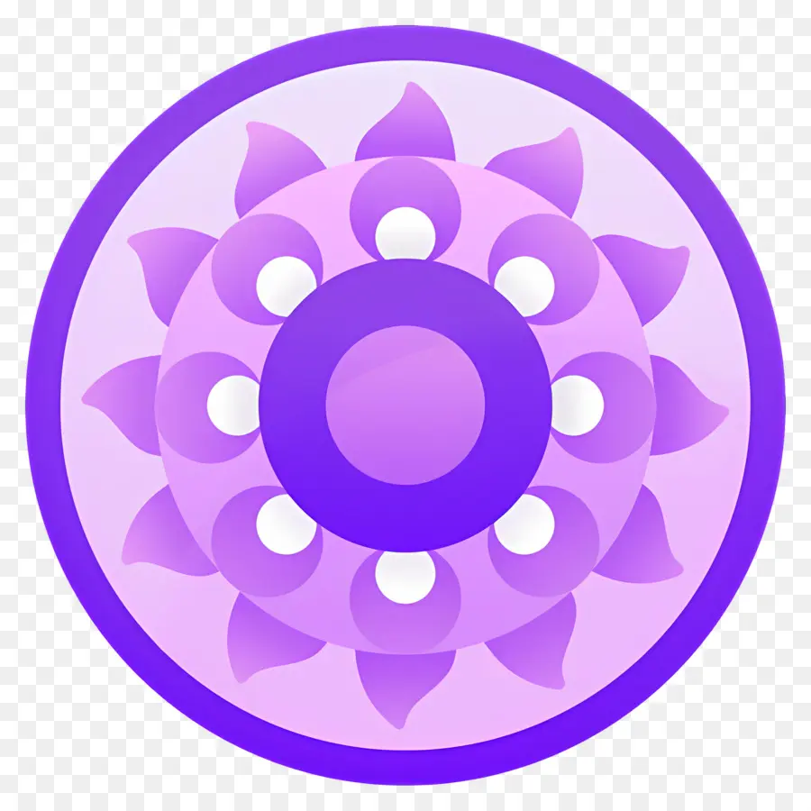 Mandala，Mandala Roxa PNG