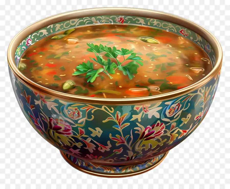 Sopa Minestrone，Tigela De Sopa PNG