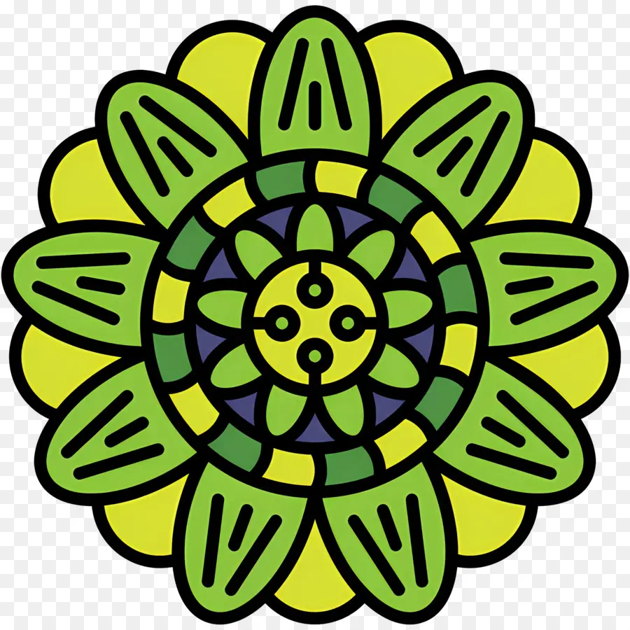 Mandala，Flor PNG