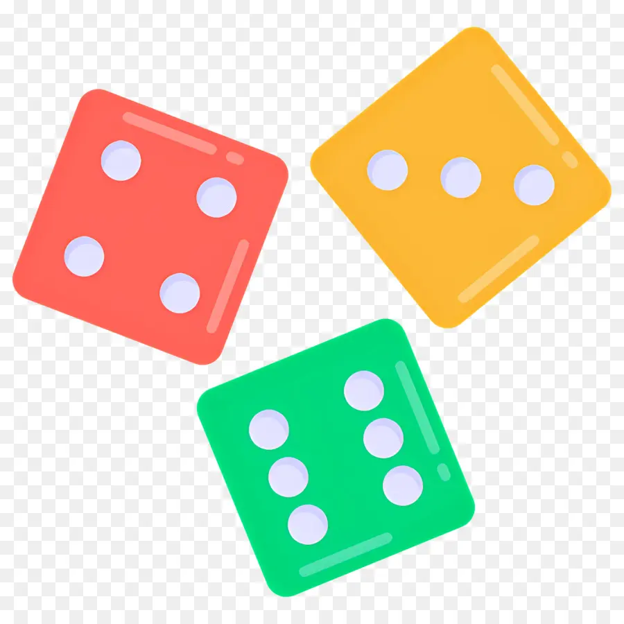 Dados De Cassino，Dados PNG