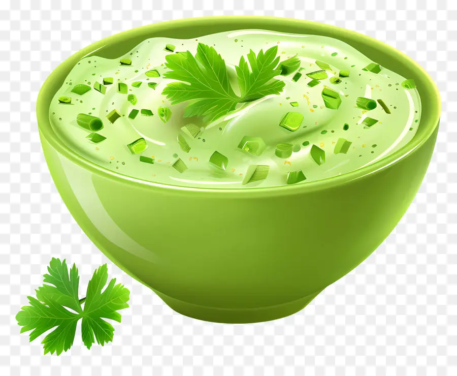 Raita Verde，Molho Verde PNG