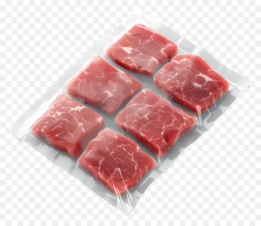 Pacote De Carne Congelada，Carne Crua PNG