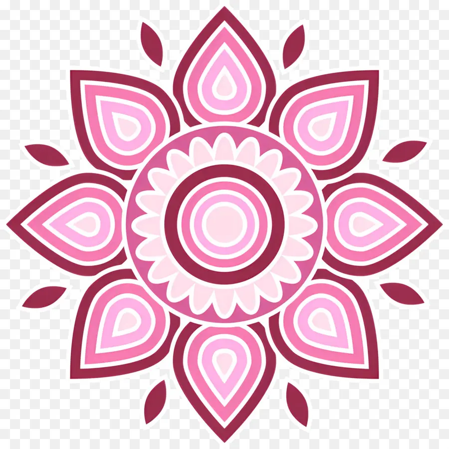 Mandala，Rosa PNG