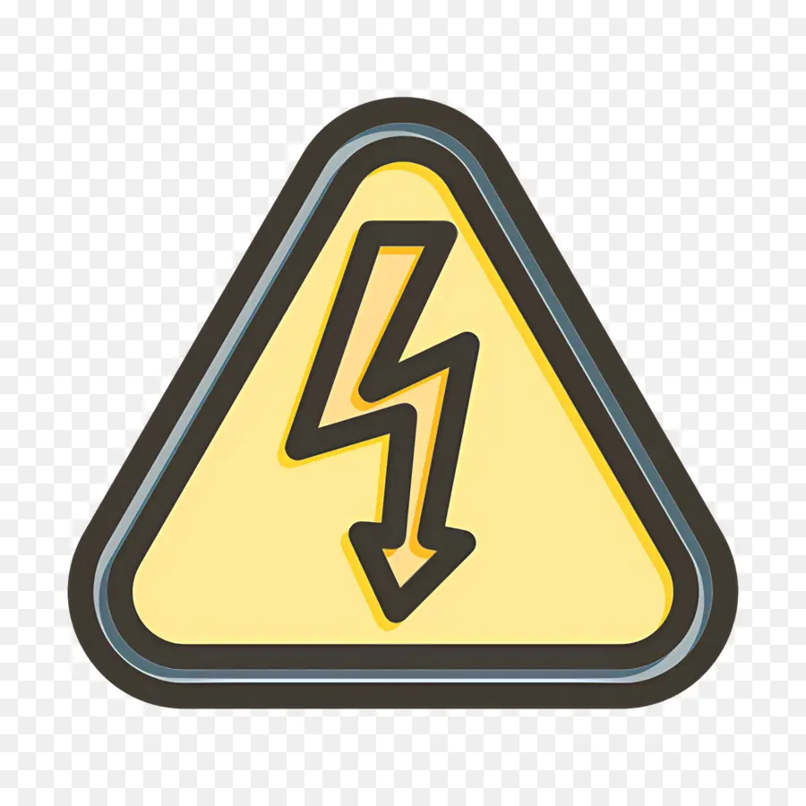 Aviso Elétrico，Sinal De Alerta Elétrico PNG