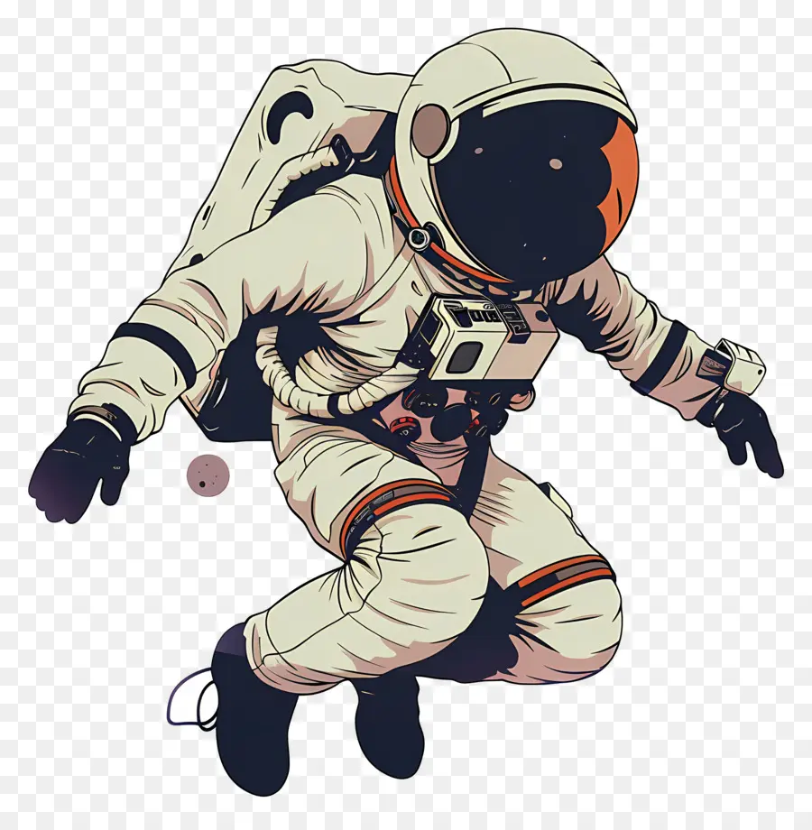 Astronauta，Astronauta Com Cabeça De Abóbora PNG