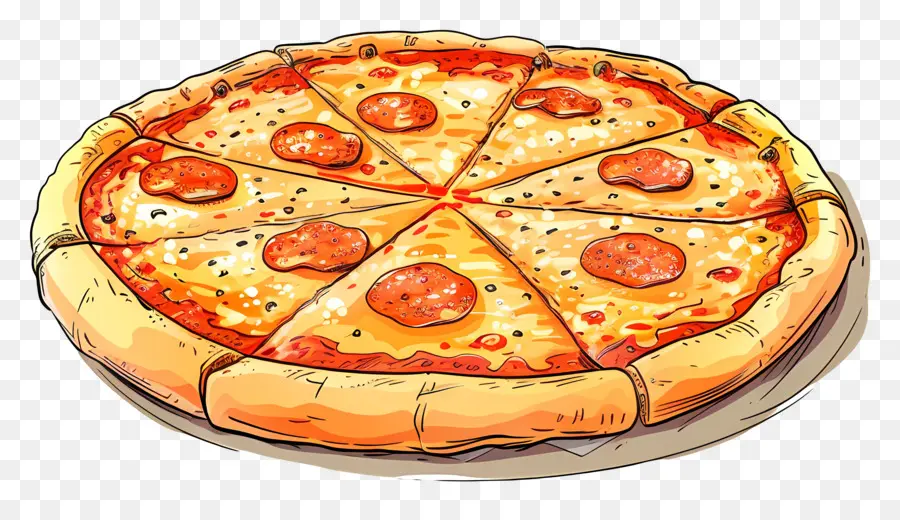 Pizza De Queijo，Fatia De Pizza PNG