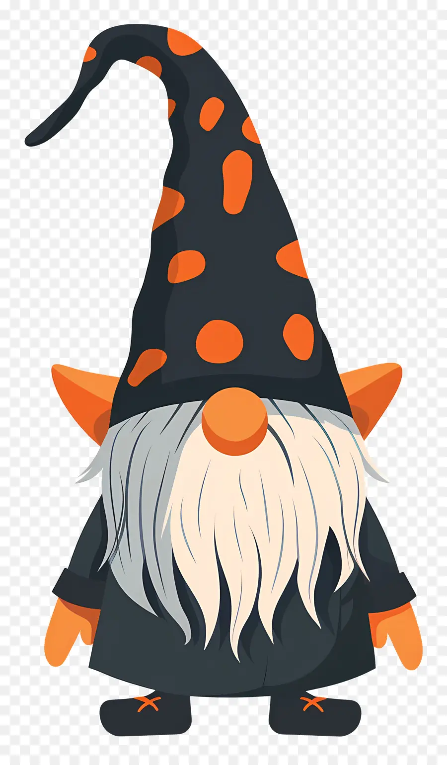 Gnomo De Halloween，Gnomo Com Chapéu PNG