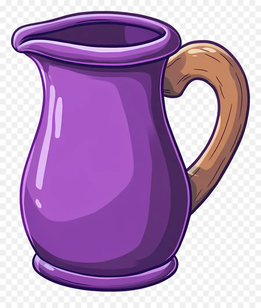 Jarro De Leite，Jarro Roxo PNG