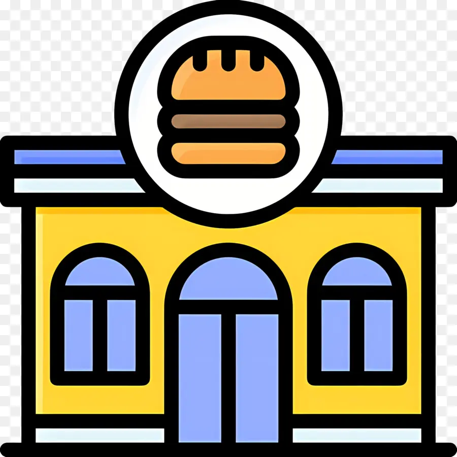 Loja De Fast Food，Restaurante Hamburgueria PNG