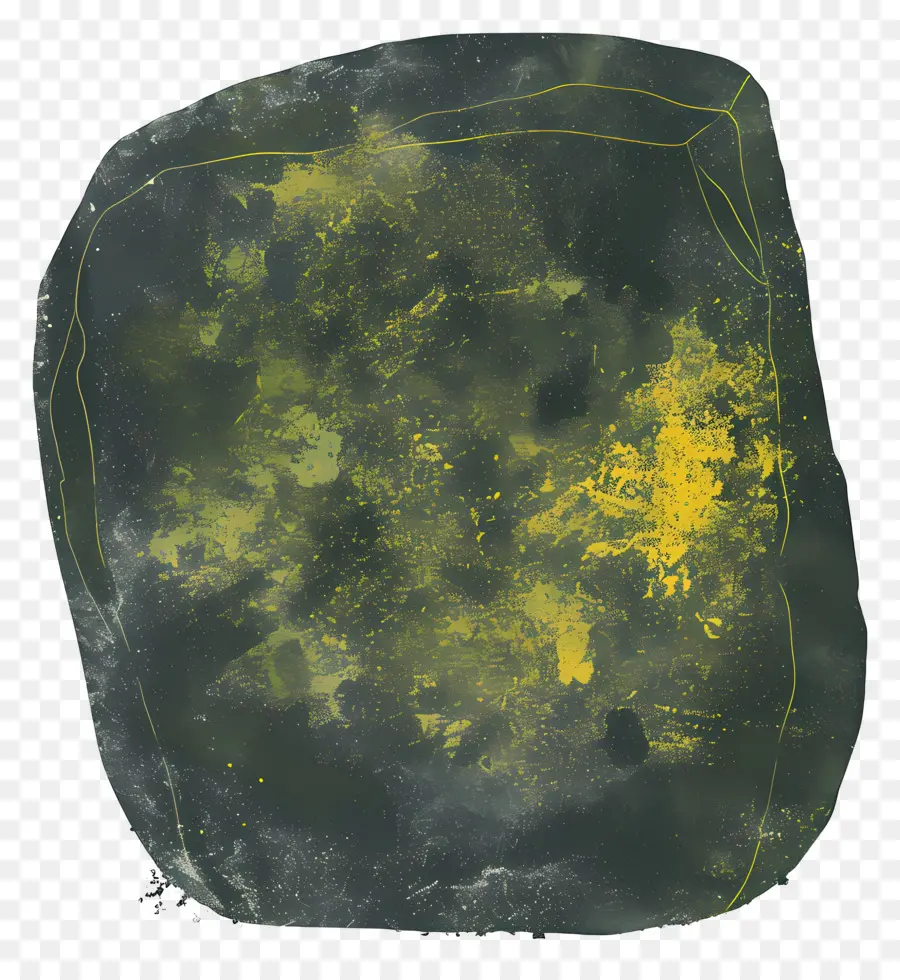 Pedra Musgo，Arte Abstrata PNG