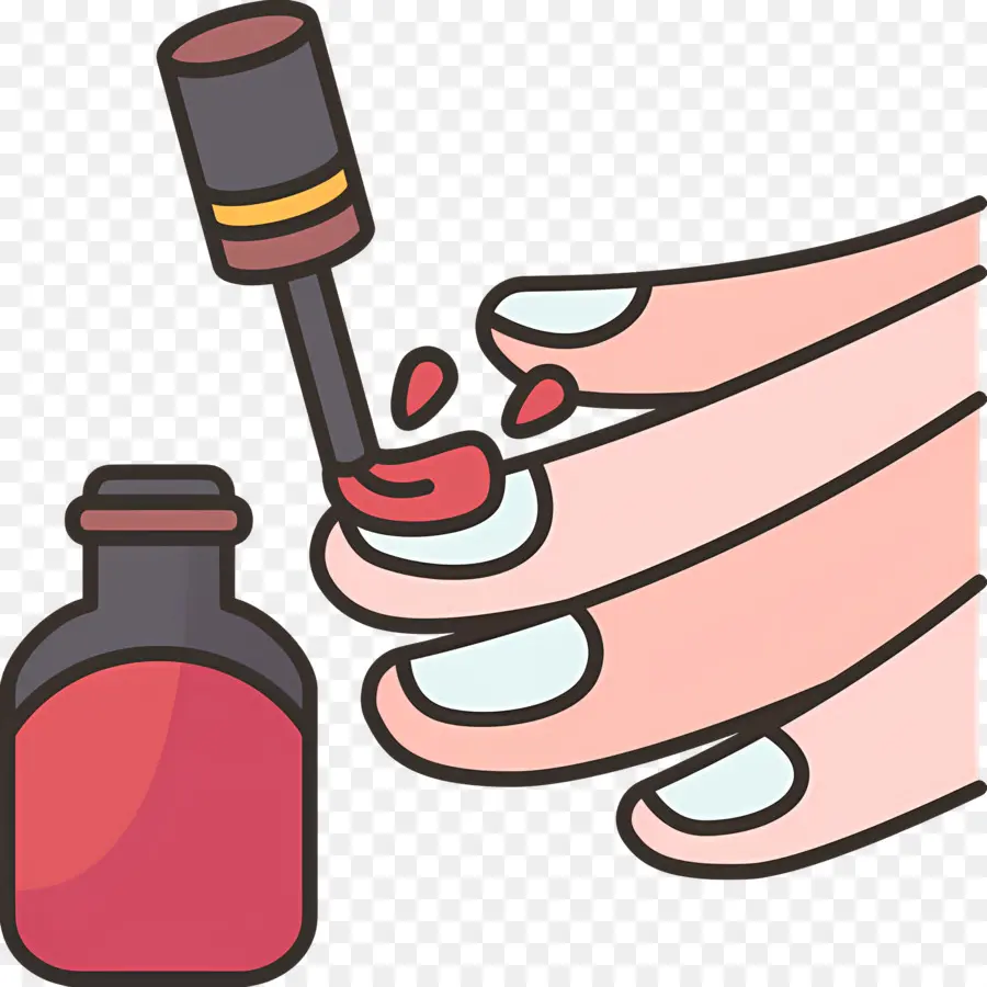 Salões De Manicure，Esmalte PNG