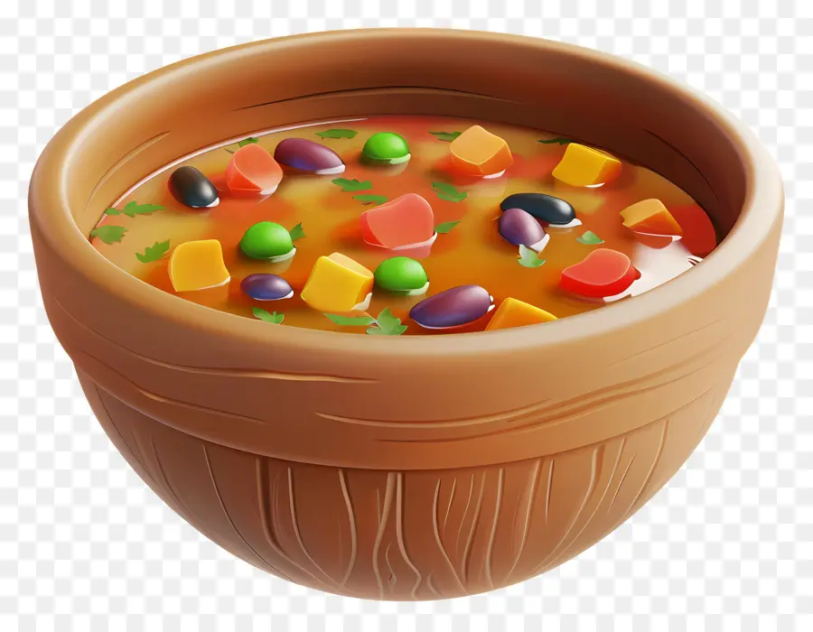 Sopa Minestrone，Tigela De Sopa PNG