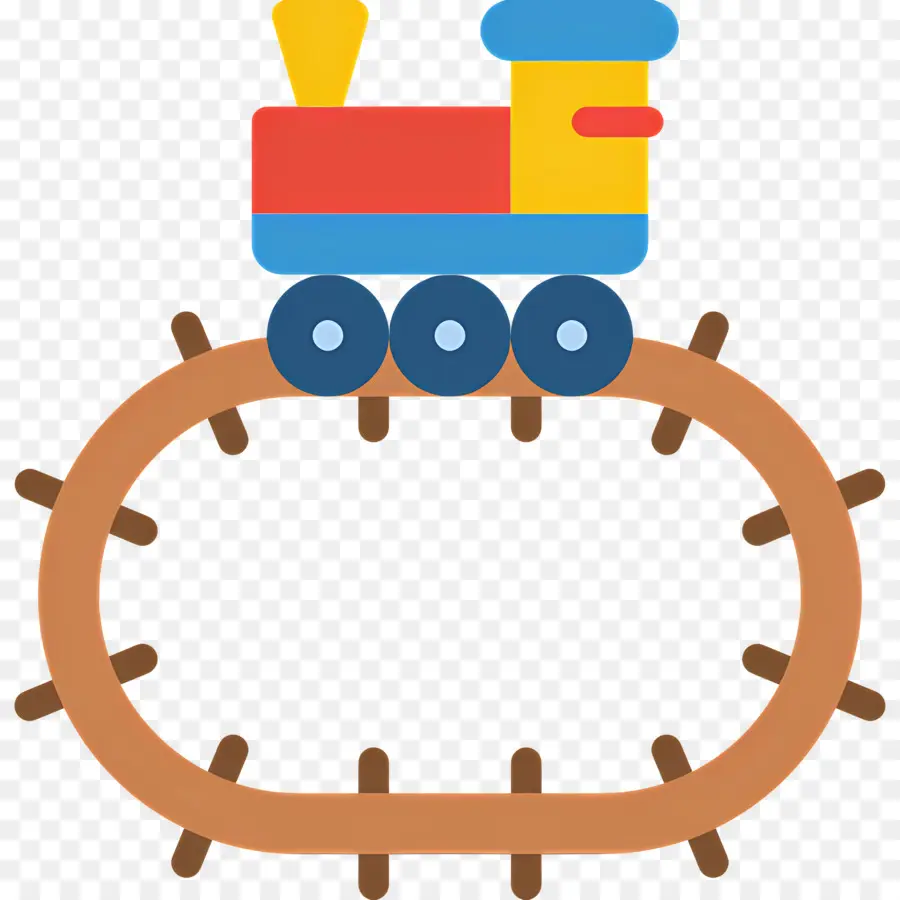 Trilhos De Trem，Trem De Brinquedo PNG