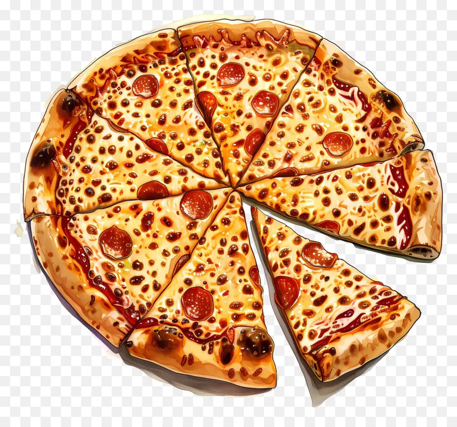 Pizza De Queijo，Pizza PNG