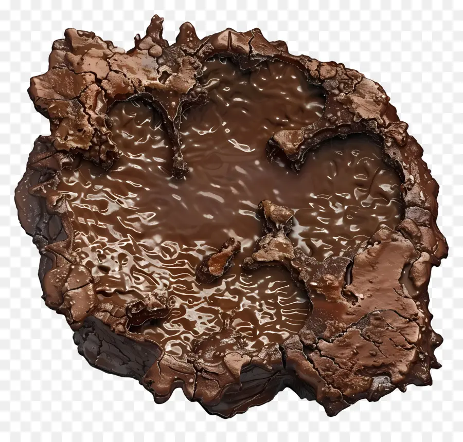 Poça De Lama，Brownie De Chocolate PNG