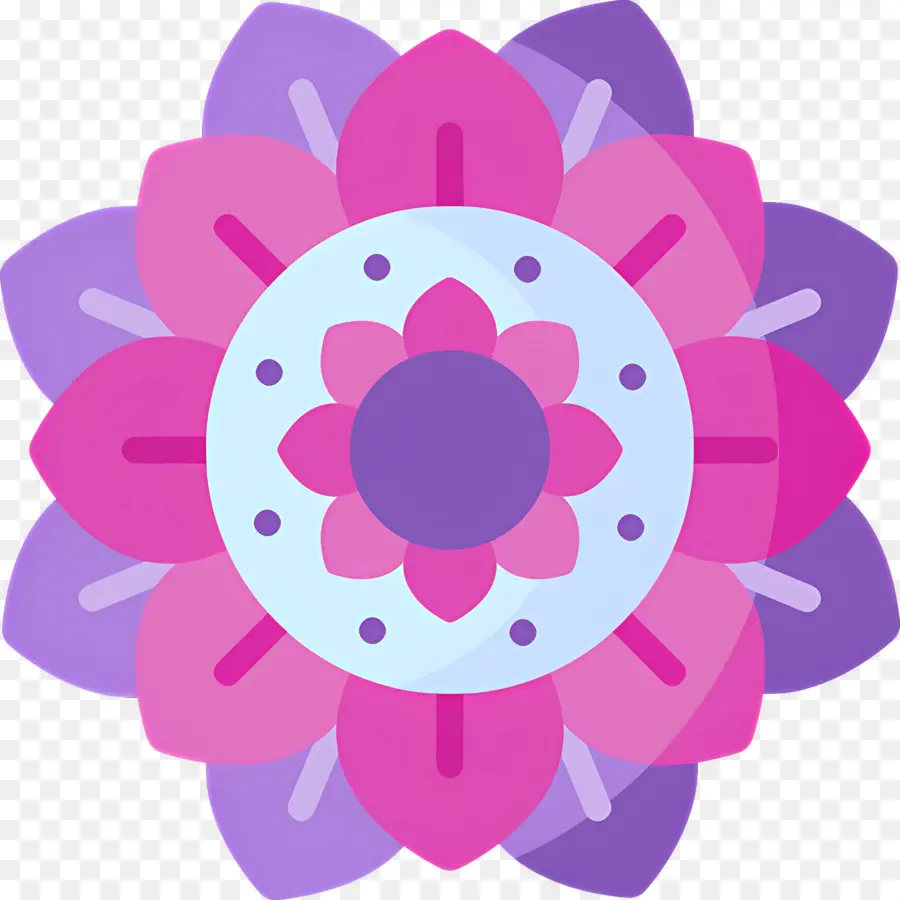 Mandala，Flor PNG