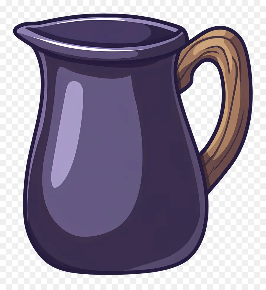 Jarro De Leite，Jarro Roxo PNG