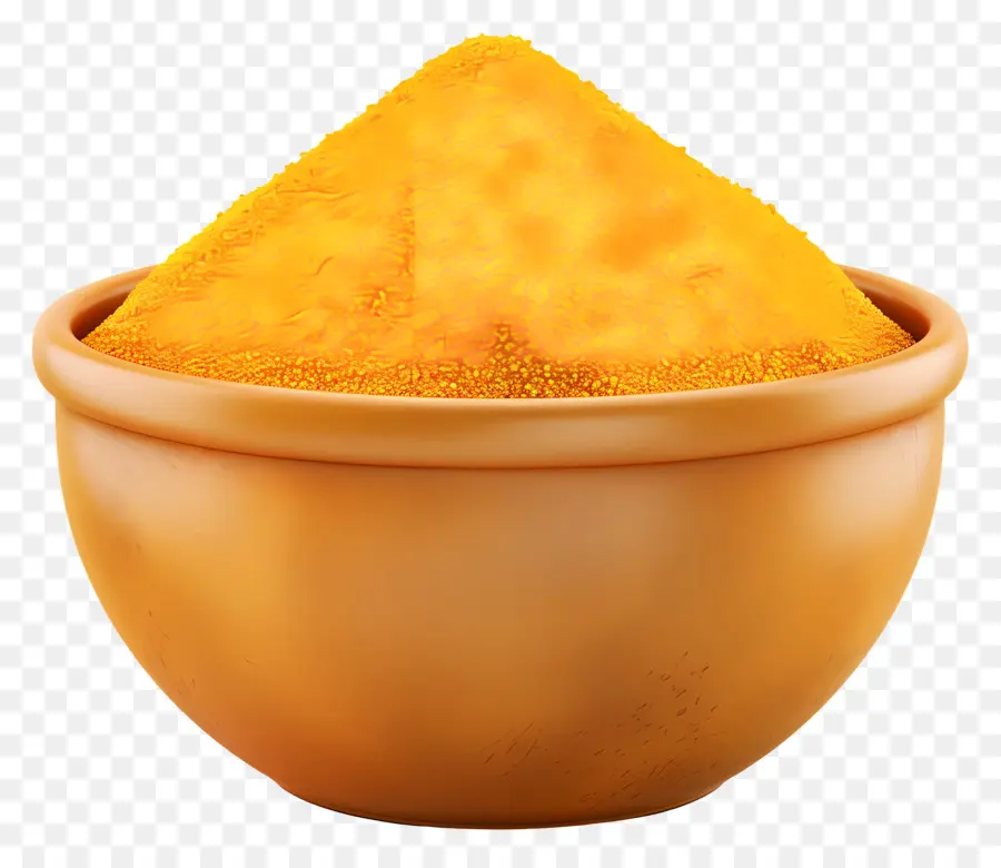 Açafrão Em Pó，Pó Amarelo PNG