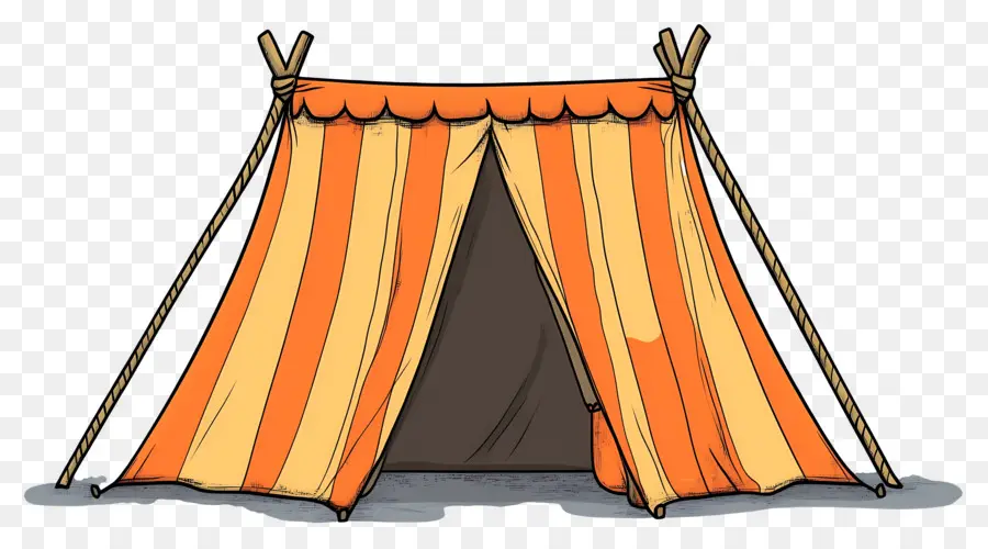 Tenda Laranja，Barraca PNG