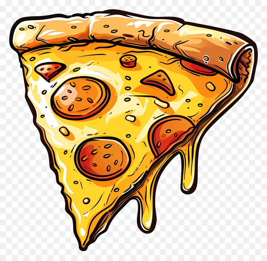 Pizza De Queijo，Fatia De Pizza PNG