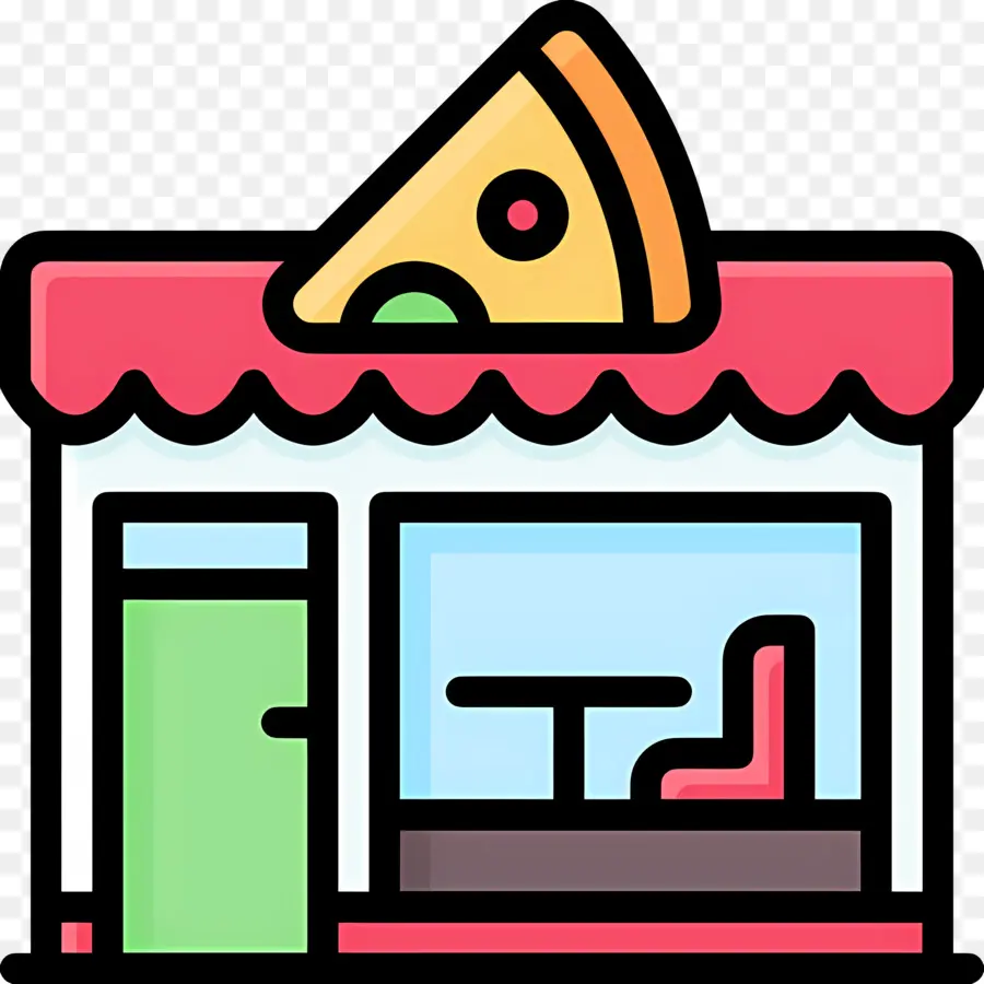 Loja De Fast Food，Pizzaria PNG