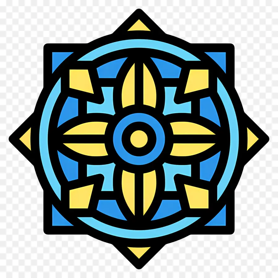 Mandala，Geométrico PNG