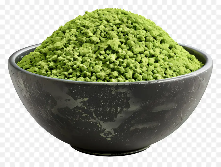 Matchá Em Pó，Pó Verde PNG