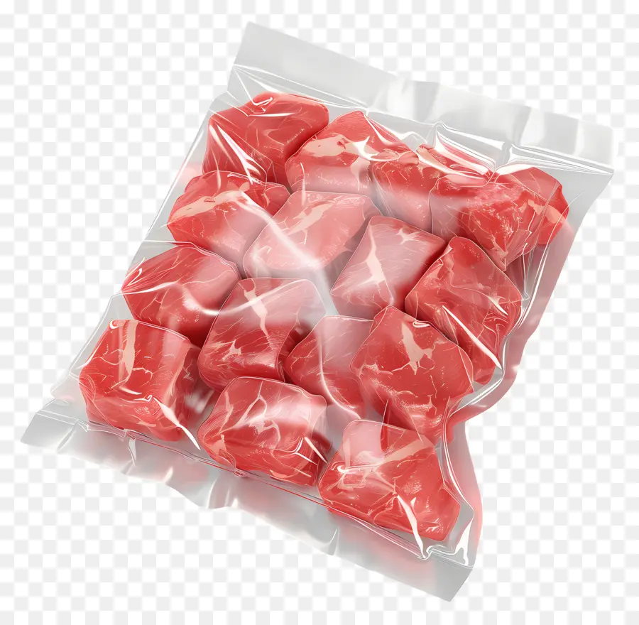 Pacote De Carne Congelada，Carne Embalada PNG