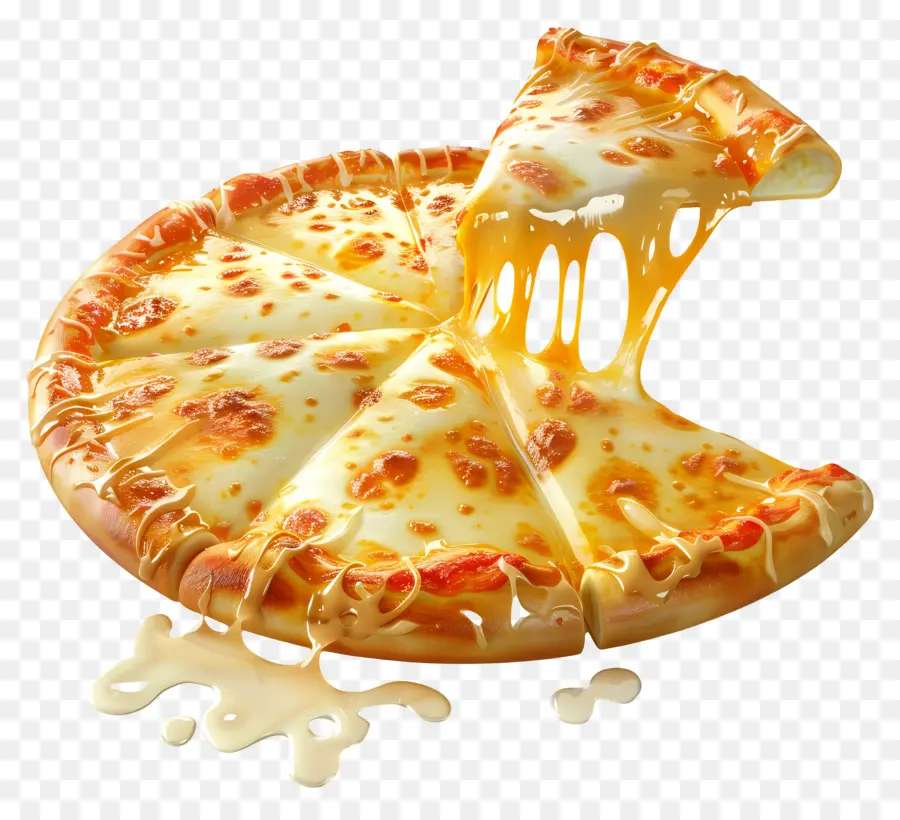 Pizza De Queijo，Pizza PNG