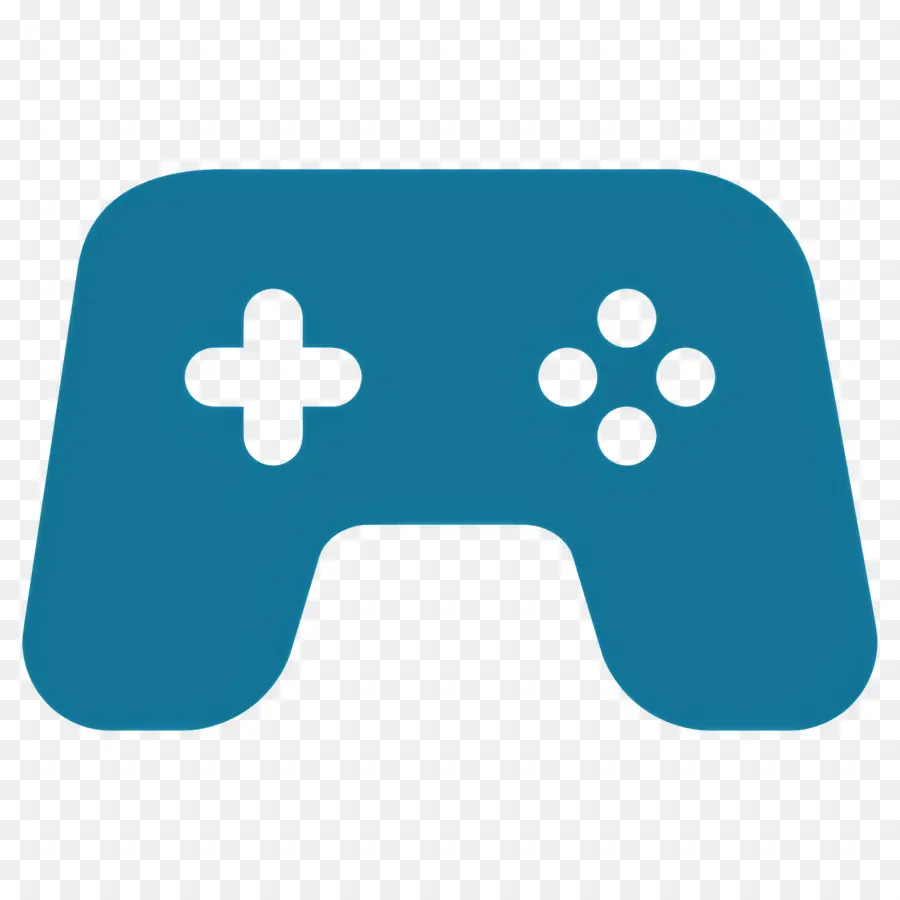 Controlador De Jogo，Controlador De Jogo Azul PNG