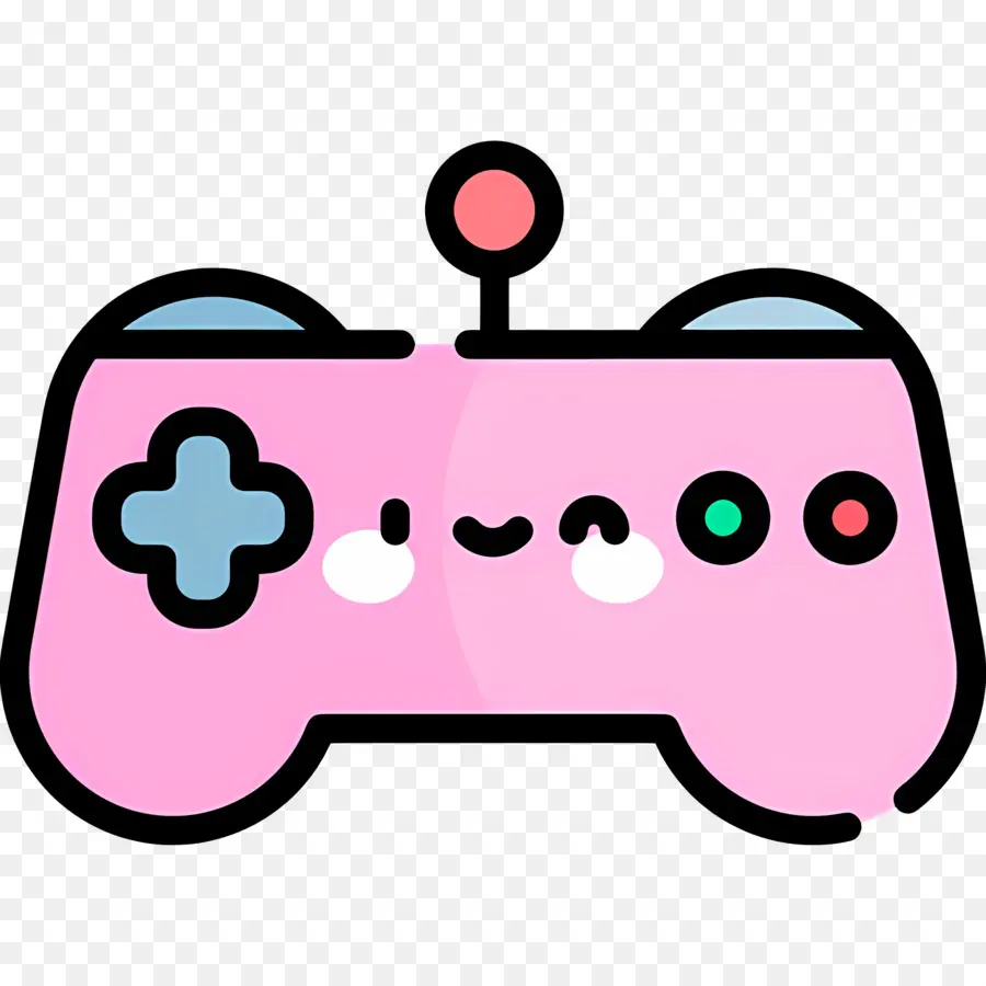 Controlador De Jogo，Controlador De Jogo Rosa PNG