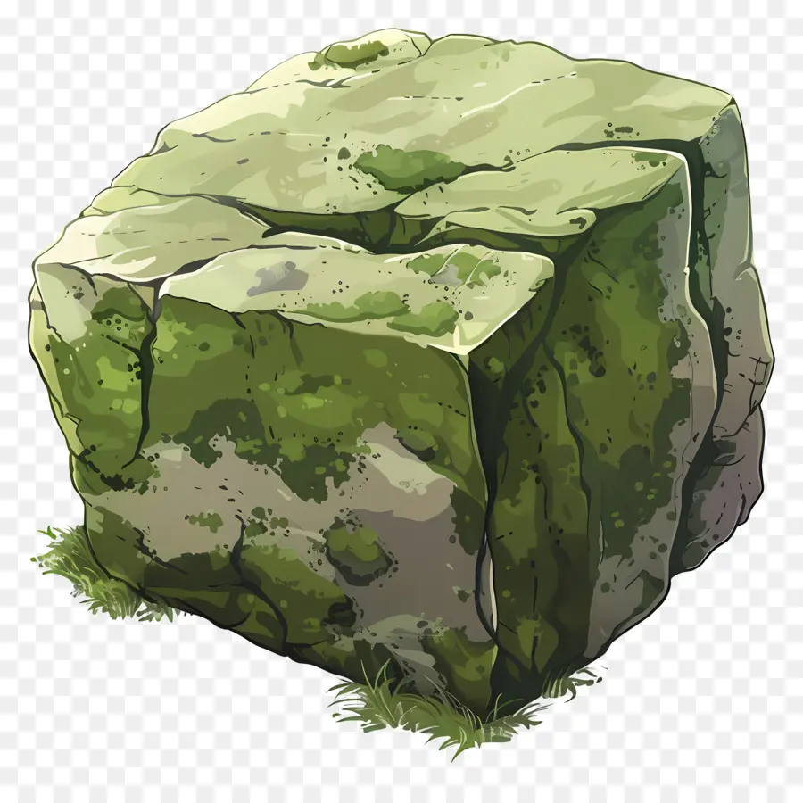 Pedra Musgo，Pedra PNG