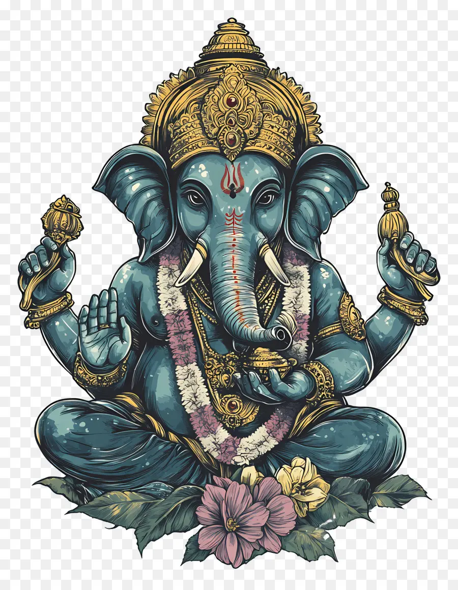 Ganesha，Estátua De Ganesha PNG