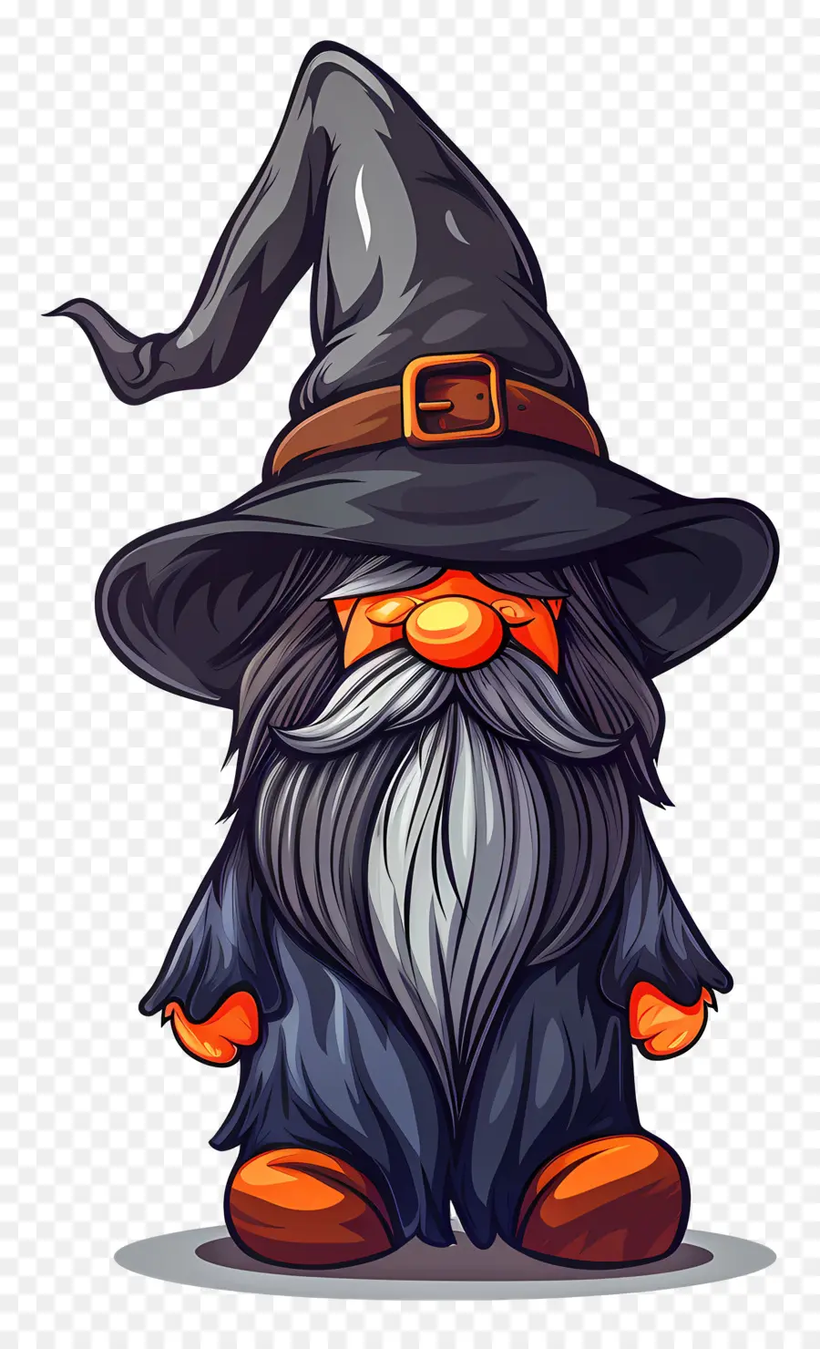 Gnomo De Halloween，Mago PNG