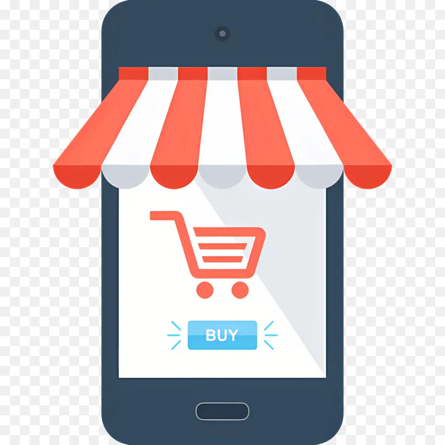 Smartphone，Compras Pelo Celular PNG