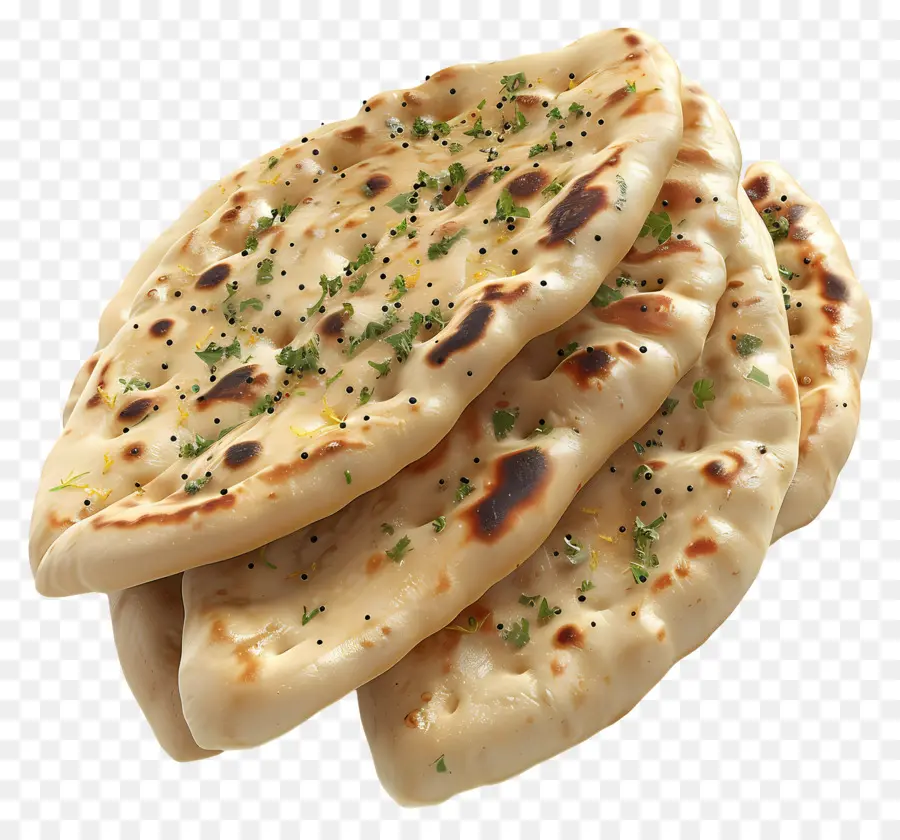 Pão Naan，Pão Achatado PNG