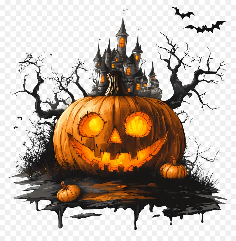 Dia Das Bruxas，Espantalho De Halloween PNG