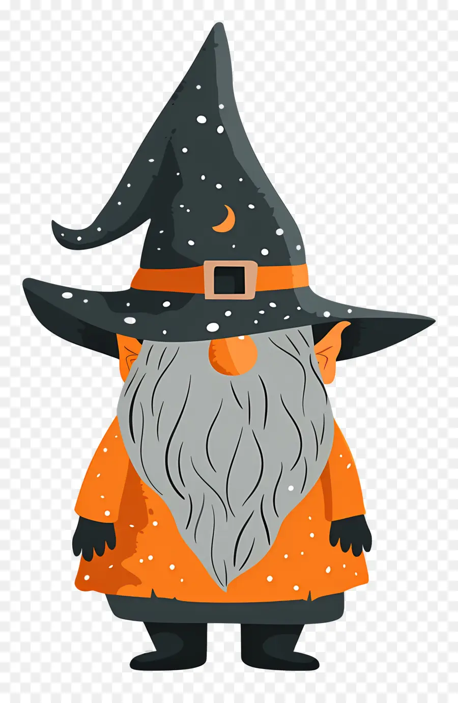 Gnomo De Halloween，Mago PNG