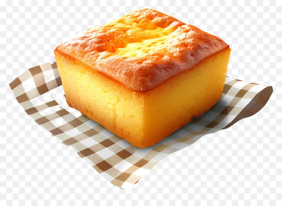 Pão De Milho Assado，Bolo PNG