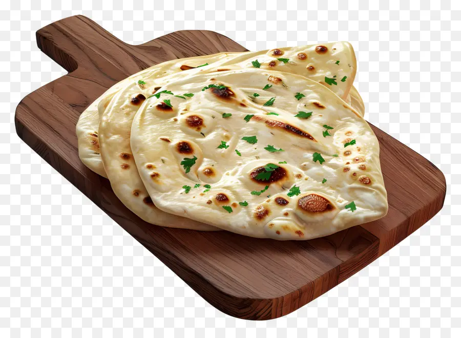 Pão Naan，Pão Achatado PNG