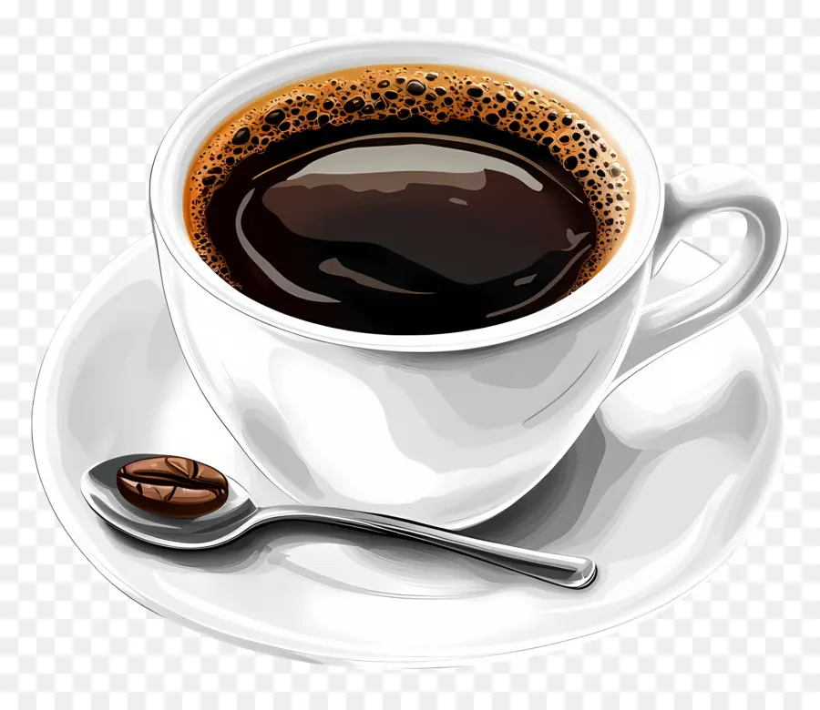 Café Preto，Xícara De Café PNG