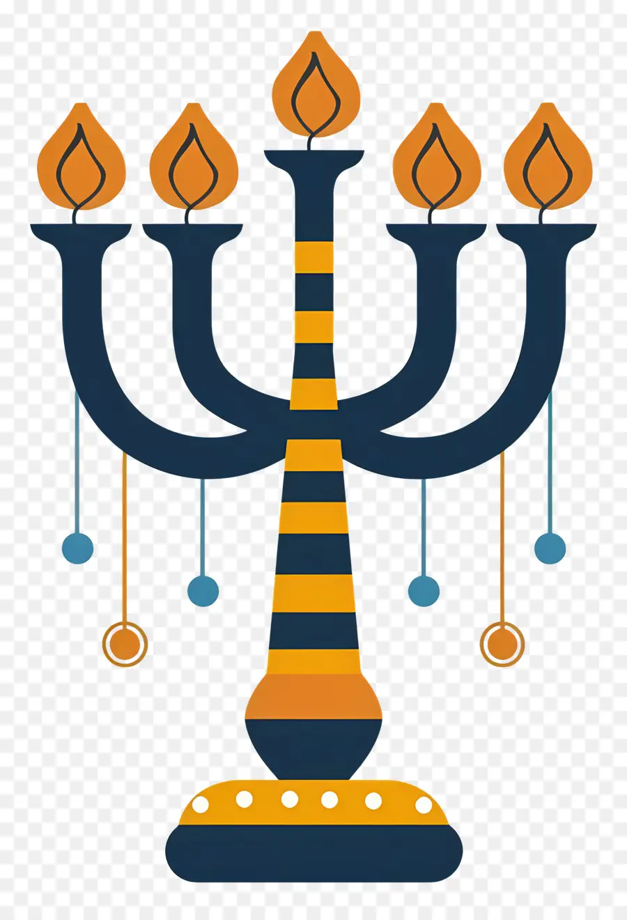 Menorá De Hanukkah，Menorá PNG