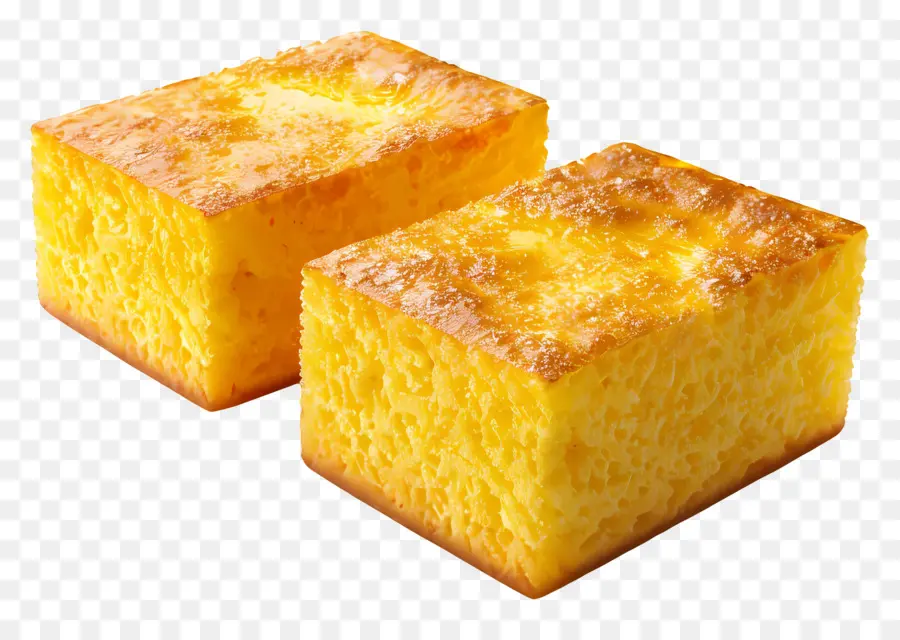 Pão De Milho Assado，Bolo Amarelo PNG