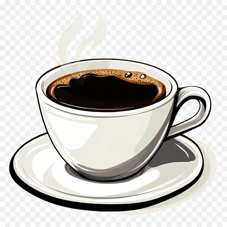 Café Preto，Xícara De Café PNG