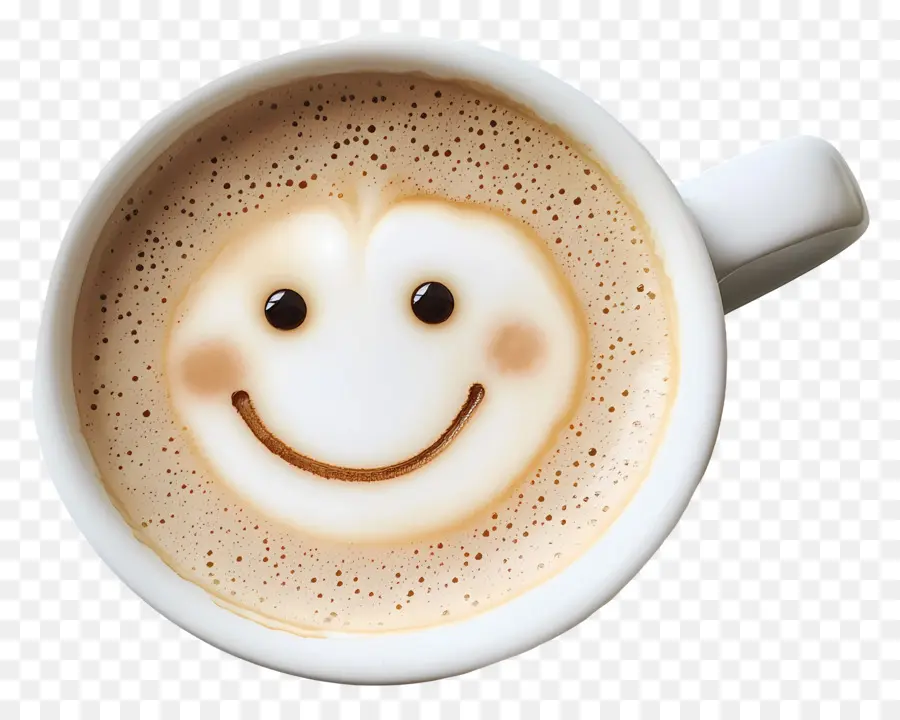 Café Animado，Café Sorridente PNG